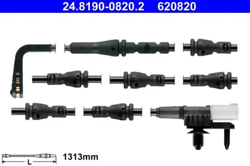 Brake pad wear sensor - , disc