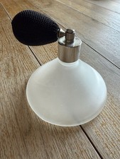 Vintage Glass Perfume Scent Atomiser Woven Pump