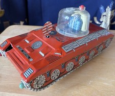 Vintage Tinplate Space Tank
