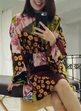 zara mixed floral print dolan