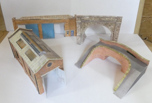 Model railway scenery - railway,