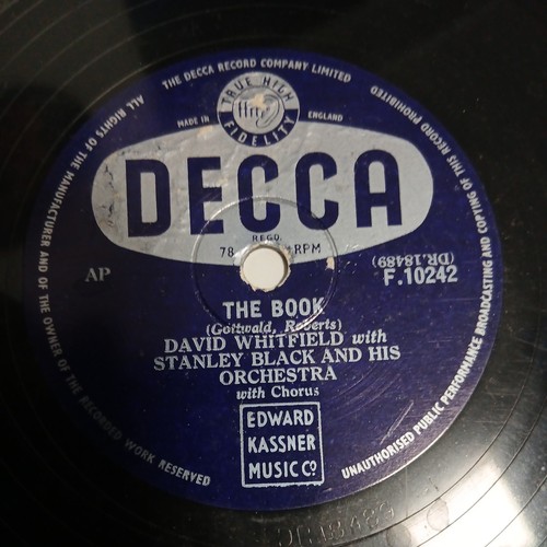 1954 david whitfield - 10", 78