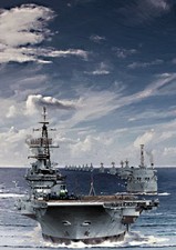 HMS HERMES - HAND FINISHED