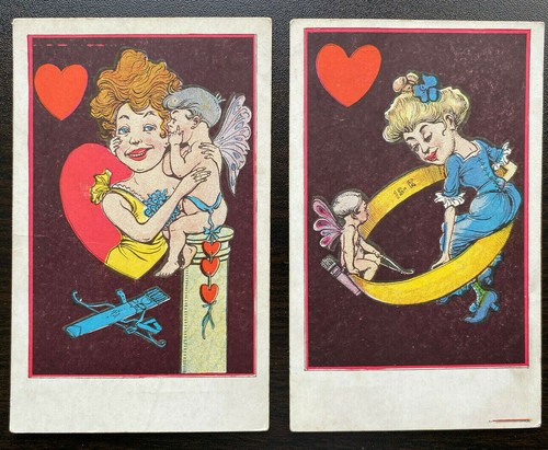 Weird antique valentine - antique,
