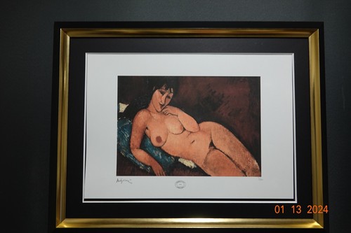 Amadeo modigliani lithograph - amadeo,