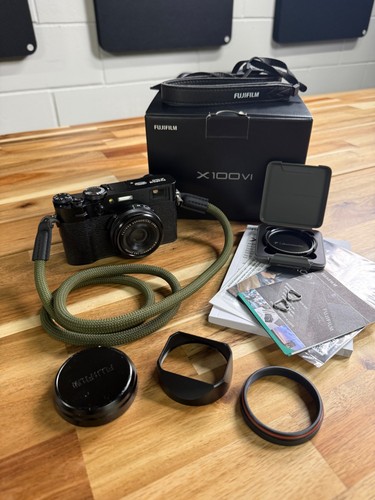Fuji x100vi black extras - x100vi,