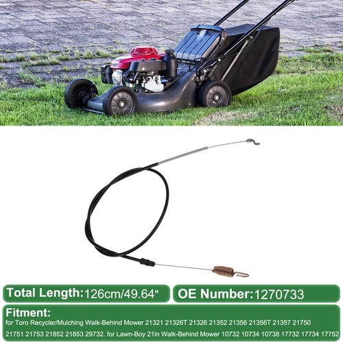 Lawn mower throttle cable - lawn, for