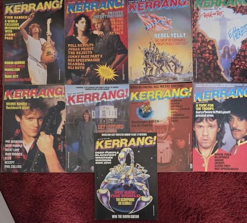 Kerrang job lot 84 96 - x,