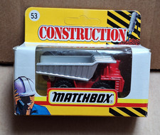 RARE Matchbox MB53 Dump Truck RED/SILVER