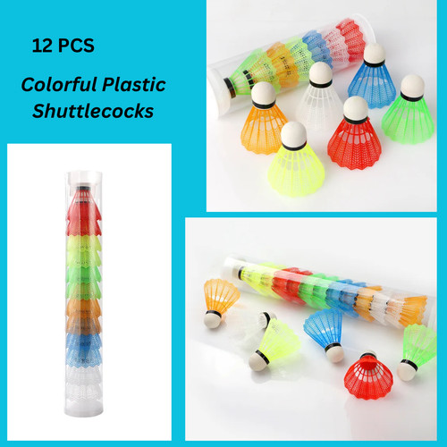 12x colorful plastic - colorful,