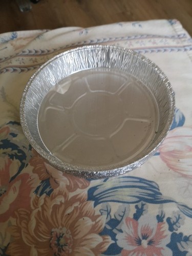 Round foil flan dishes - 8,