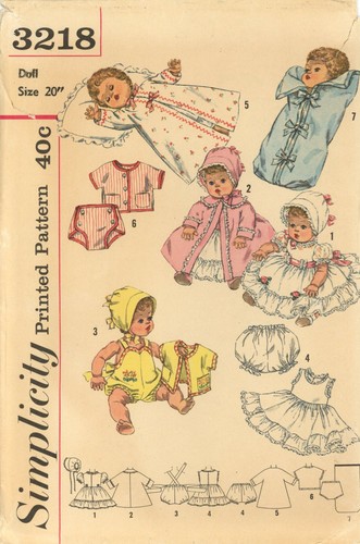 Simplicity 3218 betsy wetsy - betsy, &