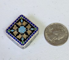 Vintage Floral Sterling Silver