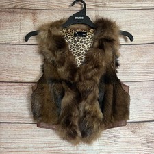 Dia Fur Vest ~ Size S