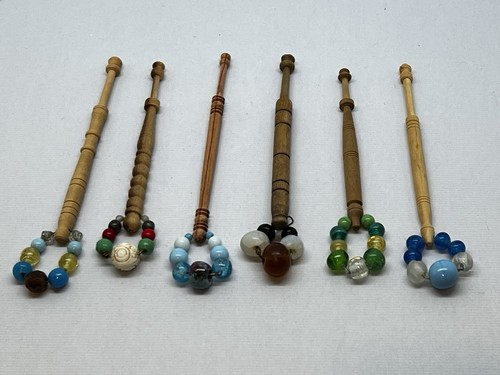 Vintage turned wood - 6,