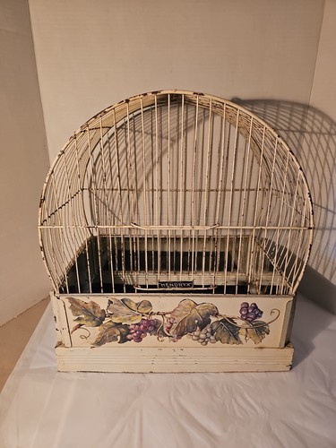 Antique hendryx bird - antique, cage