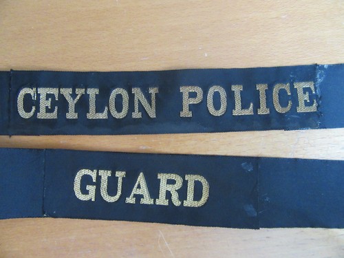Ceylon police guard cap - guard,