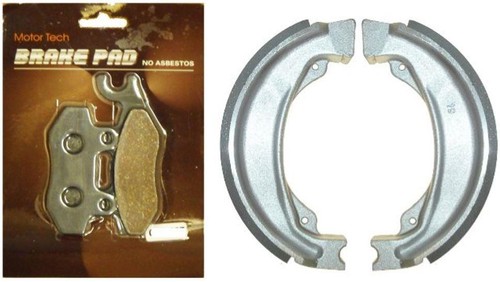 Front brake pads rear shoes - &,