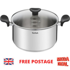 Tefal Primary 24cm Induction Stew Pot - Stainless Steel - Brand New - Free Post!
