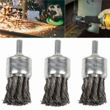 1/3x 25mm Metal Twisted Knot