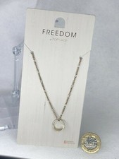 Necklace Mini Ring Dangly