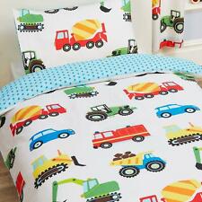 TRUCKS & TRANSPORT JUNIOR COT