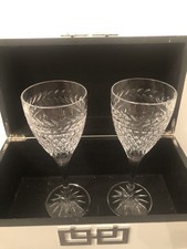 Waterford Crystal x2 Wine Glasses 8’