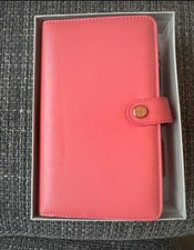 Websters Pages Personal Planner Pink 6 Ring Binder Organizer Filofax with Box