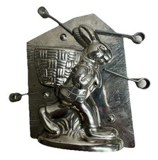 Antique Metal Easter Bunny