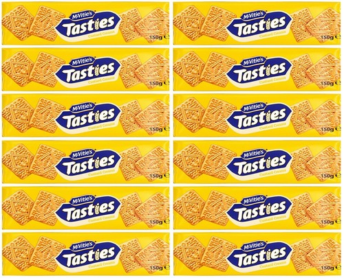 Mcvitie tasties custard - tasties,