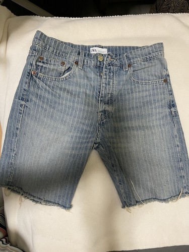 Zara women denim shorts size - shorts,