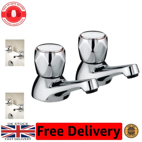 Single hole chrome - bath, taps