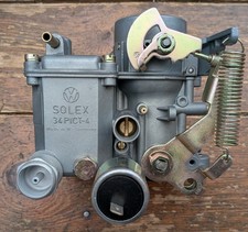 Genuine Original Solex VW 34 Pict 4 Carburettor Carb Aircooled 1600 Beetle 75-80