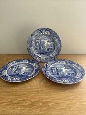 Spode blue italian plates - ,