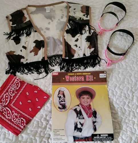 Western cowgirl child costume - cowgirl,