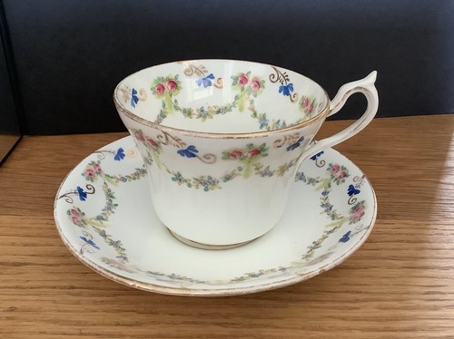 Balmoral china cup and - cup, saucer