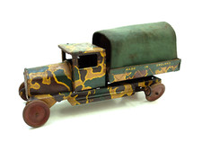 METTOY ARMY LORRY WITH CANVAS TILT
