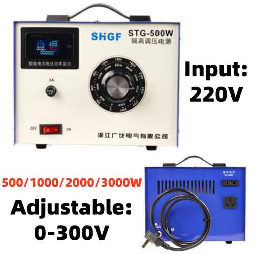 220v input 300v output - input, 0-300v