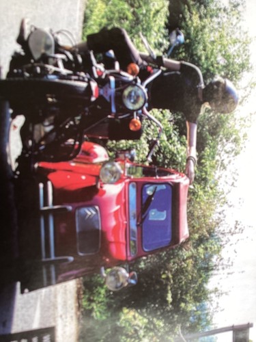 Unusual citron gsa 2cv sidecar - unusual,