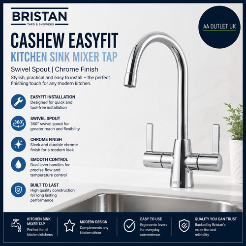 Bristan csh efsnk cashew - csh, c