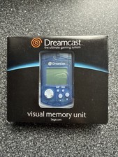 Sega Dreamcast VMU Clear Blue