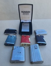 Vintage RONSON Lot of 8 Pocket