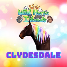 Clydesdale Horse IUH – Wild