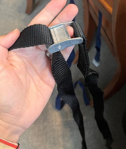 Metal cam buckle tie down - metal,