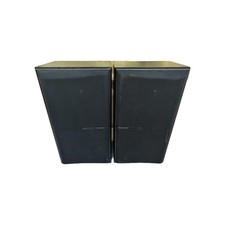 Kenwood LS-45 Speakers 8 Ohm 70 Watt 3 Way HiFi Tested Working Black IMPERFECT