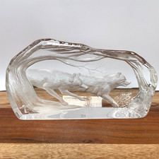 Vintage Clear Glass Crystal