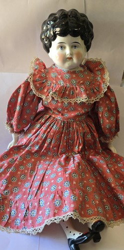 Antique china doll 19th - antique,