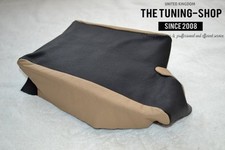 For Bmw 3 Series E46 99-05 Armrest Cover Black & Beige Leather