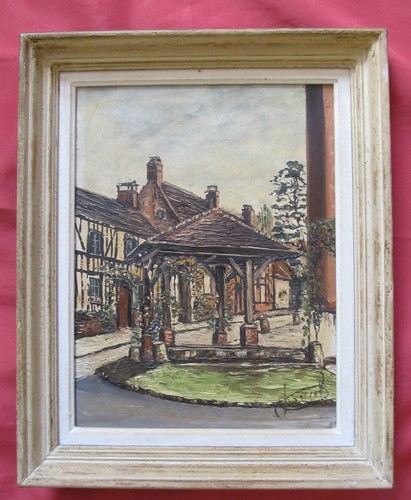 Beautiful oil 1960 signed - 1960,
