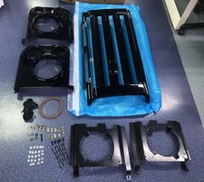 FOR LAND ROVER DEFENDER 90 110 SVX STYLE BLACK GRILLE & HEADLAMP SURROUND KIT UK